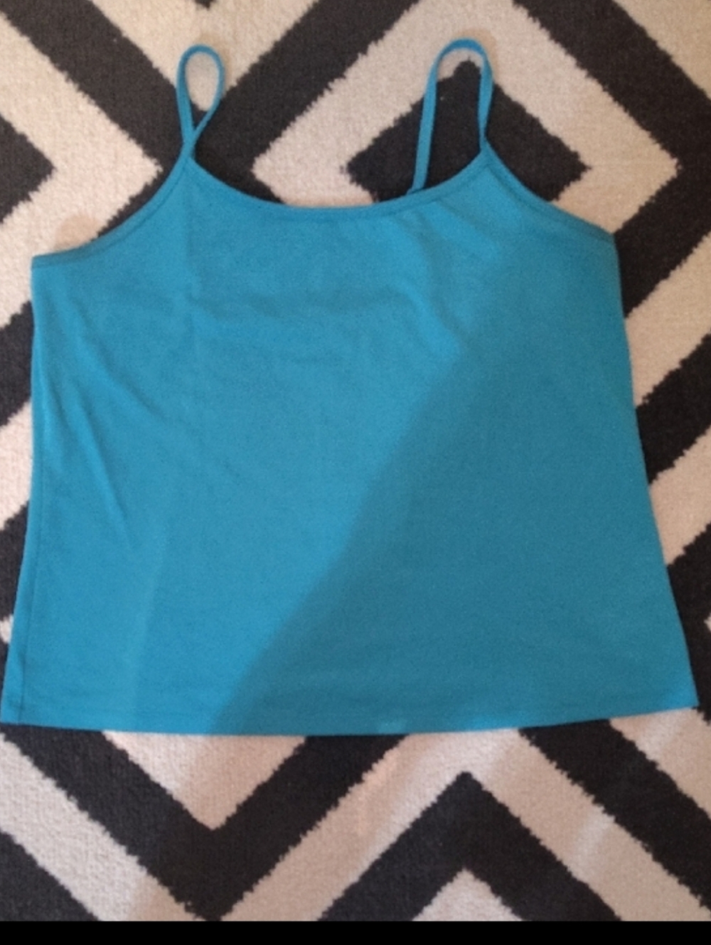 3 /$15🌀Lane Bryant Women’s Teal Spaghetti Strap Cami Tank Top Sz 14/16